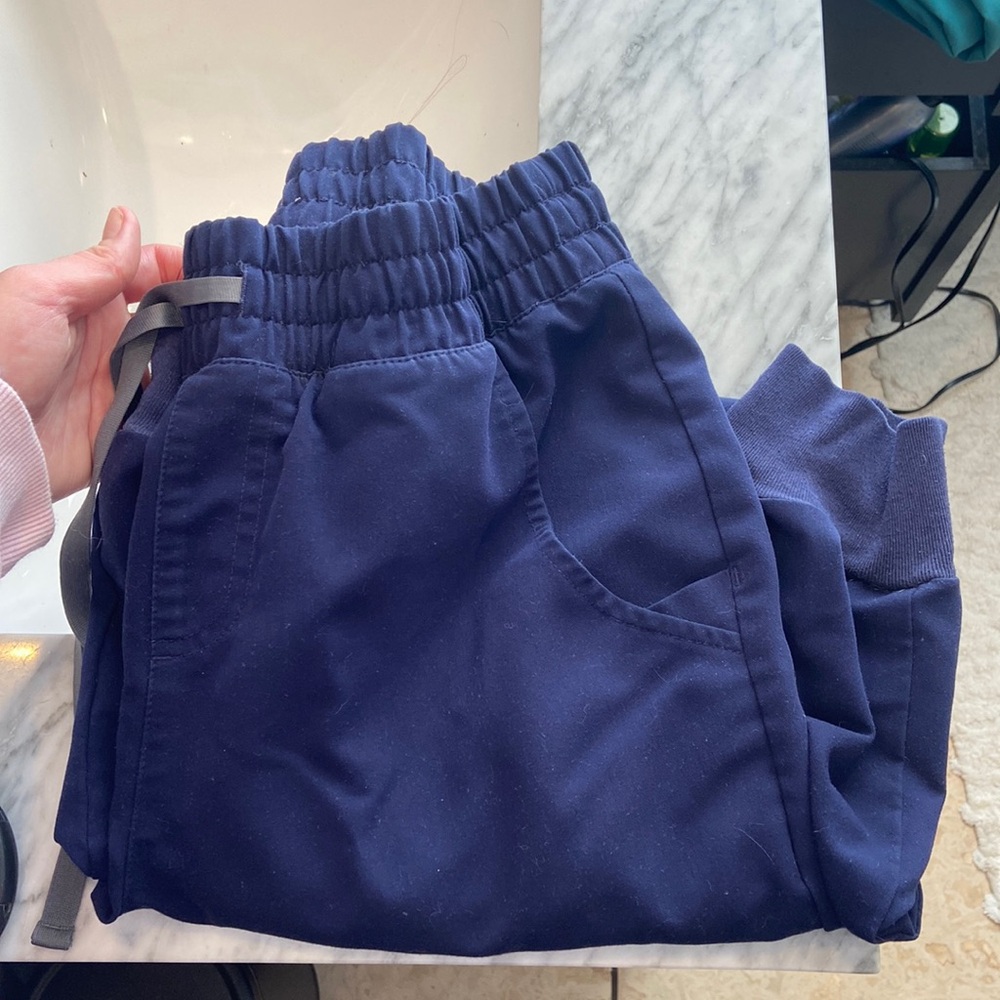 Figs Navy Zamora Jogger Scrub Pants